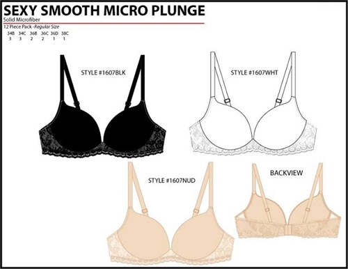 Wholesale womens bra size chart For Supportive Underwear 