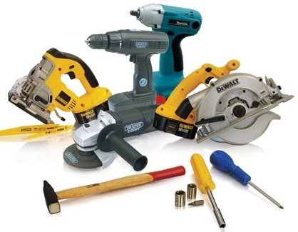 Power tools outlet hardware